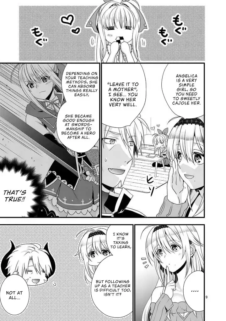 Maou Desu. Onna Yuusha no Hahaoya to Saikon Shita no de, Onna Yuusha ga Giri no Musume ni Narimashita. Chapter 14 10